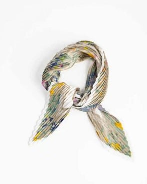 Stilen Rilee Pleated Scarf Natural