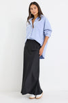 The Prodigy bias skirt is your style’s secret weapon—flowy, flattering, and full of fun movement. Its soft drape and clever cut make every step feel like a little dance. Pair it with heels for a night out or sneakers for everyday cool—you’ll never want to take it off!