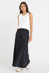 The Prodigy bias skirt is your style’s secret weapon—flowy, flattering, and full of fun movement. Its soft drape and clever cut make every step feel like a little dance. Pair it with heels for a night out or sneakers for everyday cool—you’ll never want to take it off!
