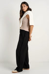 &nbsp;The iconic Townie Onyx Velvet Stripe Wide Leg Pant - combining everyday elegance with a comfortable wide leg design. Elevate your style with these chic and versatile pants. Perfect for any occasion, these pants offer a modern and stylish look with a touch of sophistication.