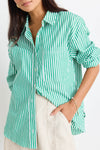 Stories Be Told You Got This Green Stripe Shirt