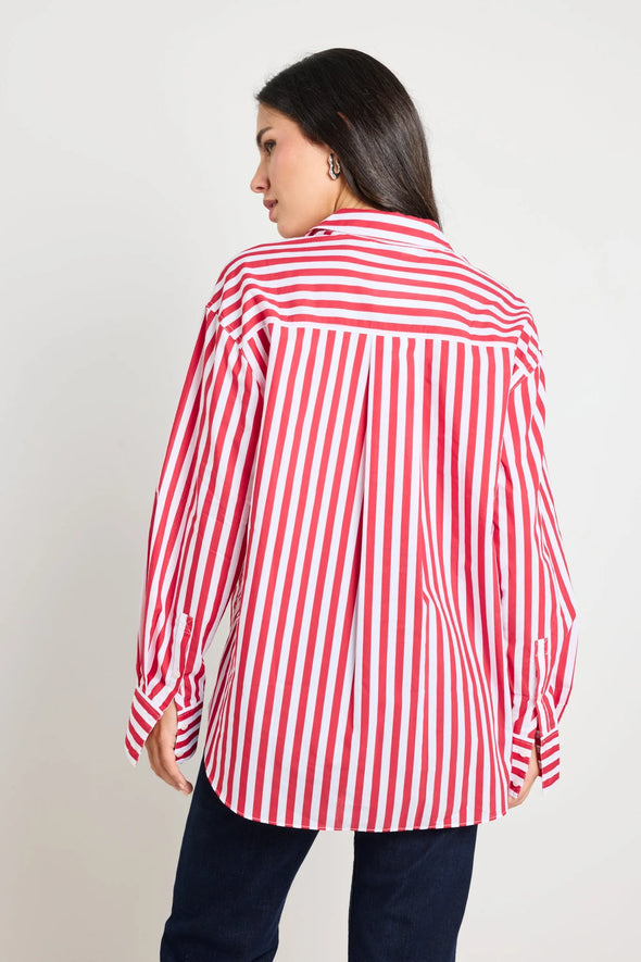 Say hello to the You Got This shirt from Stories be told—where oversized comfort meets style that never quits. With its roomy fit and laid-back vibe, this poplin shirt effortlessly transitions from casual hangouts to dressier moments. The classic collar and button-front add just the right pinch of polish, making it your new favorite go-to piece for an easy, confident look.