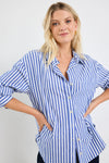 Discover the You Got This Shirt from Stories Be Told – an oversized cotton poplin shirt designed for effortless style, comfort, and versatile everyday wear.