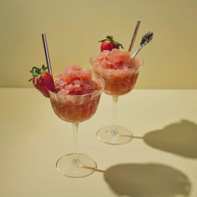 Tippl Frosties Strawberry Tarragon Prosecco Granita