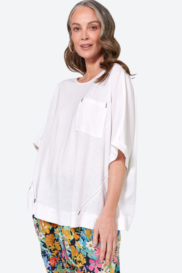 Eb & Ive Verve Relax Top Blanc