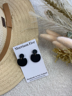 Morrison Five Navy Eclipse Earrings