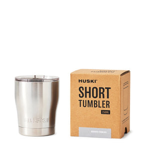 Huski Short Tumbler 2.0 Brushed Stainless