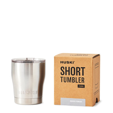 Huski Short Tumbler 2.0 Brushed Stainless