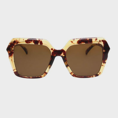 Reality Eyewear Danceteria Sunglasses Honey Turtle
