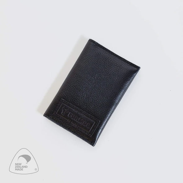 Furmoo Passport Protector Black Leather
