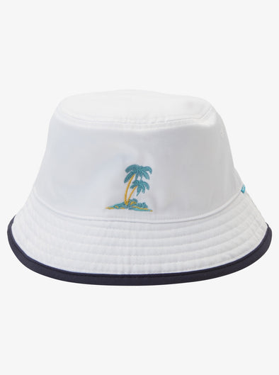 Quiksilver Island Flip Bucket Hat White