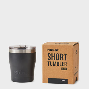 Huski Short Tumbler 2.0 Black