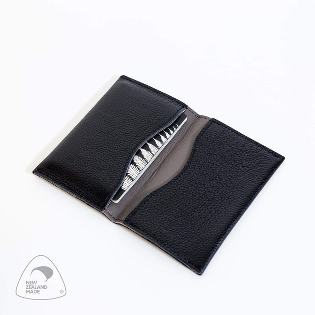 Furmoo Passport Protector Black Leather