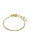 Pilgrim Millie Crystal Bracelet 2 in 1 Set Gold Plated