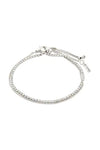 Pilgrim Millie Crystal Bracelet 2 in 1 Set Silver Plated