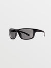 Volcom Roll Matte Black/Grey Sunglasses