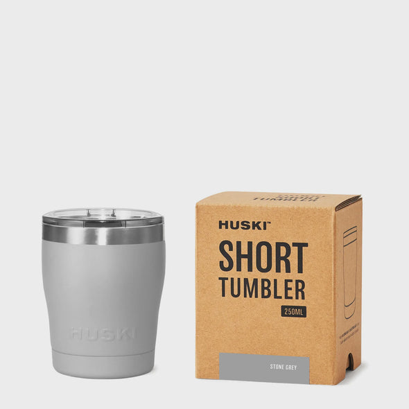 Huski Short Tumbler 2.0 Stone Grey