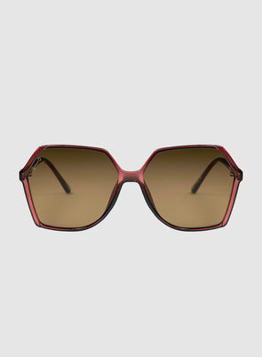 Otra Virgo Chocolate/Brown Sunglasses