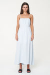 Huffer Celine Maxi Dress Blue/White